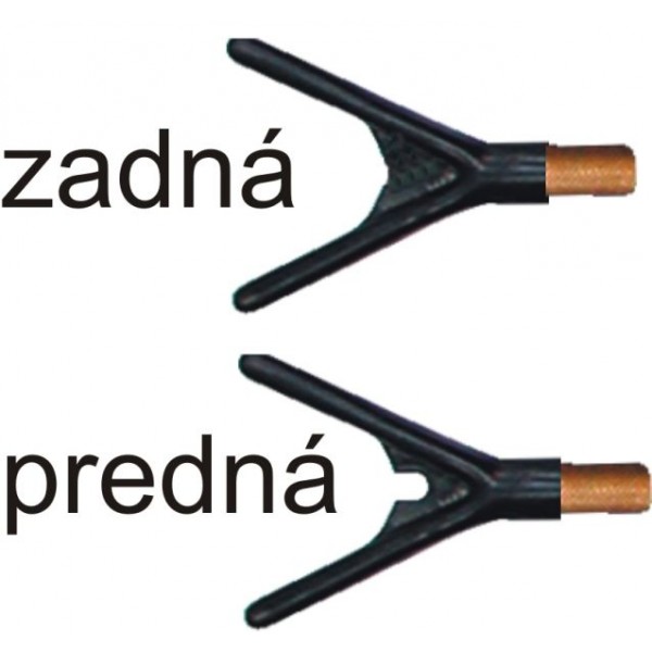 Rybárska podperka V predná U zadná