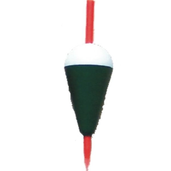 Plavák bielo-zelený S 0.5g 1,5g