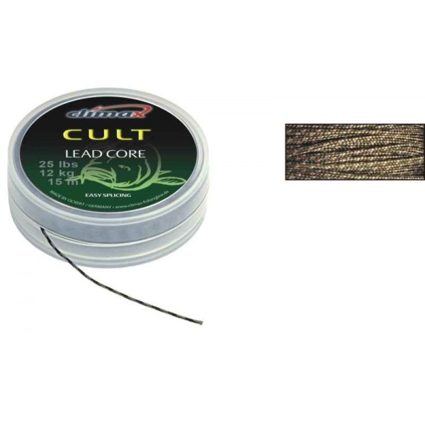 Climax šnúra 10m - LEAD Core WEED WEED - Priemer 0,25mm / 12,4kg /25lbs