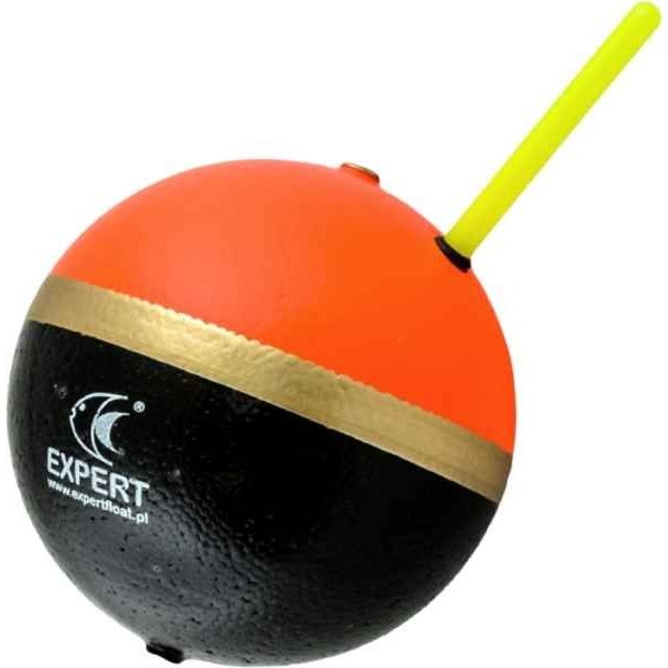 Rybárske plaváky EXPERT na dravce priebežný, guľatý 40g priemer 5,0cm 1ks