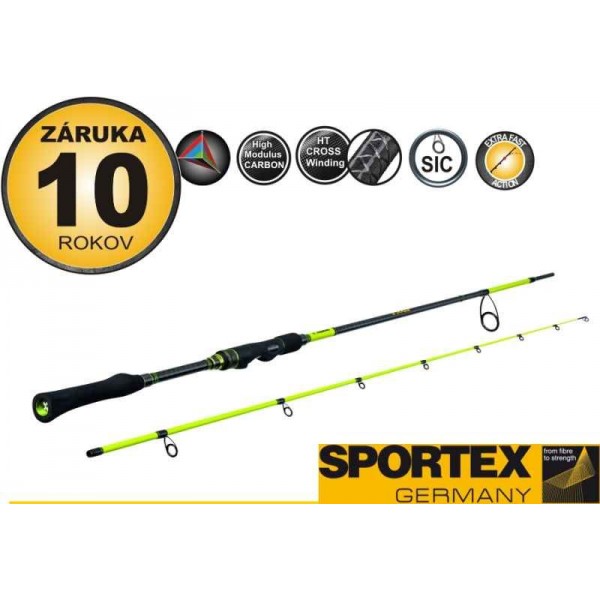Prívlačový prút SPORTEX STYX - B - dvojdielny