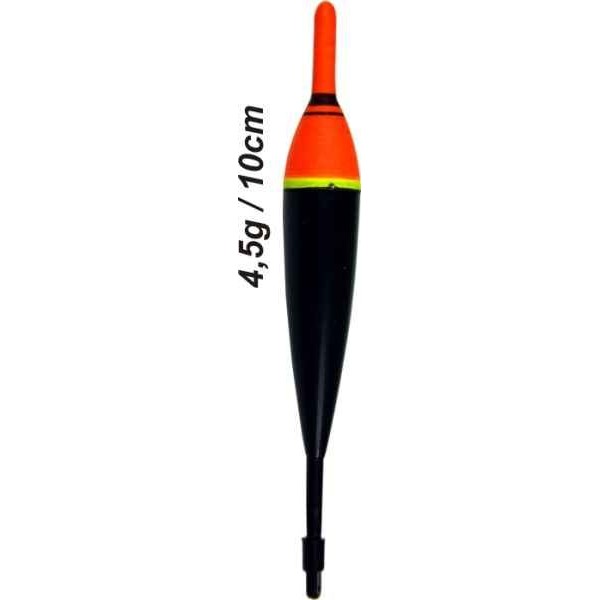 Plavák na ryby SPORTS - Priebežný dĺžka 102mm / nosnosť 1,6 gr