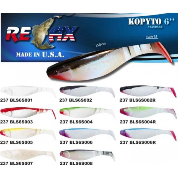 RELAX kopyto RK6 (15cm) cena 1ks/bal5ks farba 2203