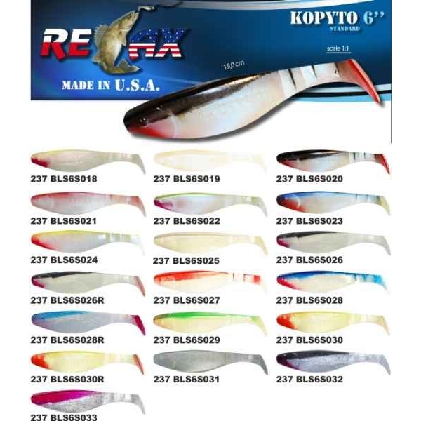 RELAX kopyto RK6 (15cm) cena 1ks/bal5ks farba 2221