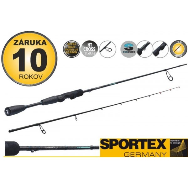 Prívlačové prúty SPORTEX Genium ultra light 2-diel 270cm / 2-8g