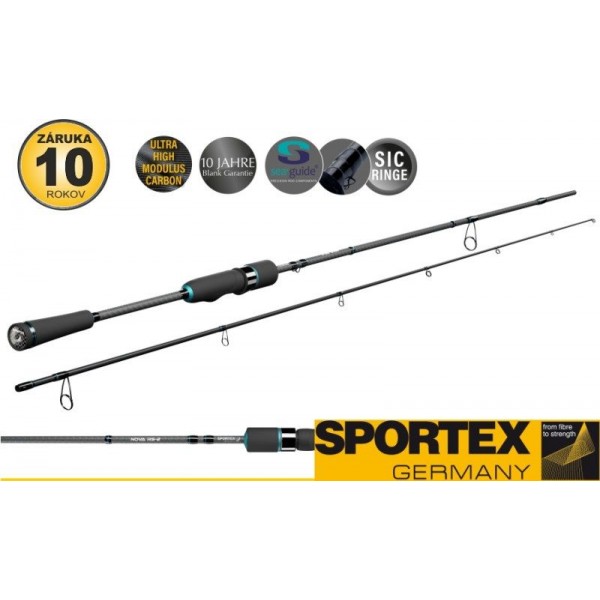 Prívlačové prúty SPORTEX NOVA Dropshot RS-2 / 2-diel