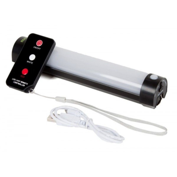Bivak LED lampa na diaľkové ovládanie 20 x 4 x 4cm