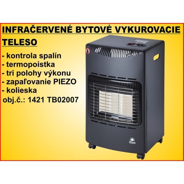 Plynové kachle 4,2kW ( rozmery 410x700x440mm)