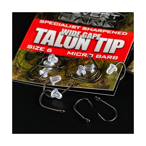 Gardner Háčiky Špecialist Hand Sharpened Covert Dark Wide Gape Talon Tip|vel. 4