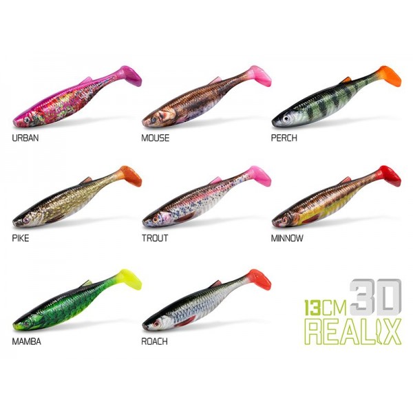 Umelá nástraha Delphin Realix 3D / 2ks