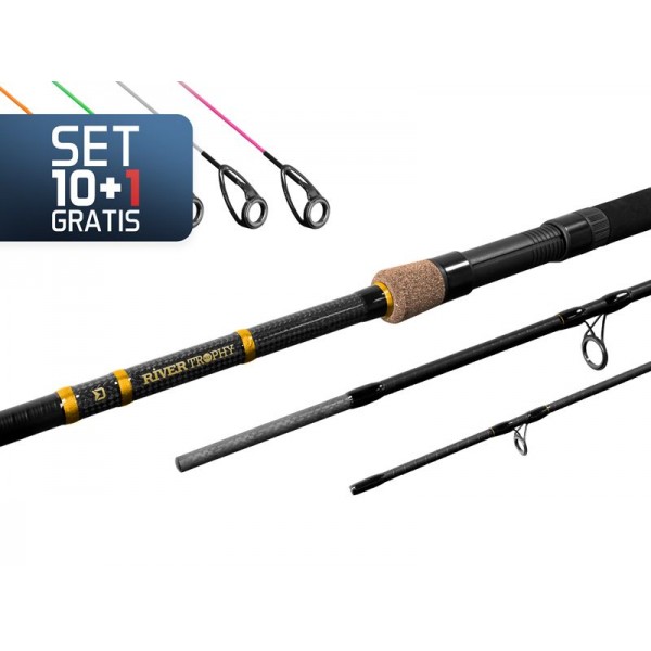 10+1 - Delphin RIVER Trophy NXT +4 špičky