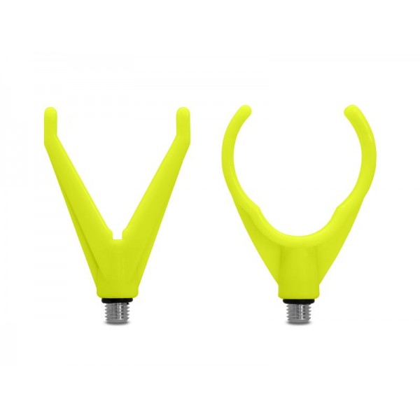 Sada držiakov Delphin HoldSET / fluo žltá