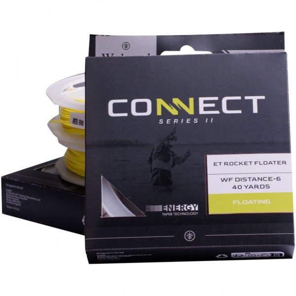 Wychwood muškárska šnúra Connect Series 2 Energy Taper Hoverer WF#8, 90ft