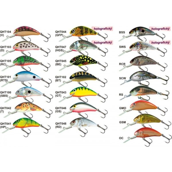 Salmo rybarske voblery Hornet H5F farba QHT103