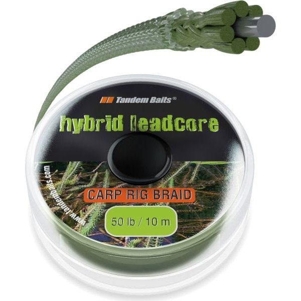 FC Hybrid Leadcore 50 lb / 10 m farba štrku