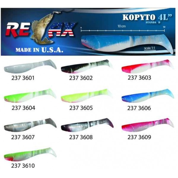 RELAX kopyto RK 4-L (10cm) cena 1ks/bal10ks farba 3607