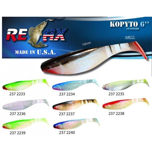 RELAX kopyto RK6 (15cm) cena 1ks/bal5ks farba 2237