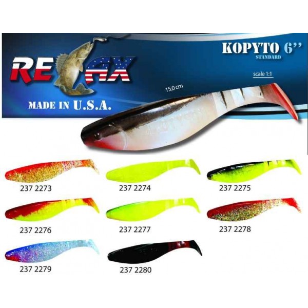 RELAX kopyto RK6 (15cm) cena 1ks/bal5ks farba 2280