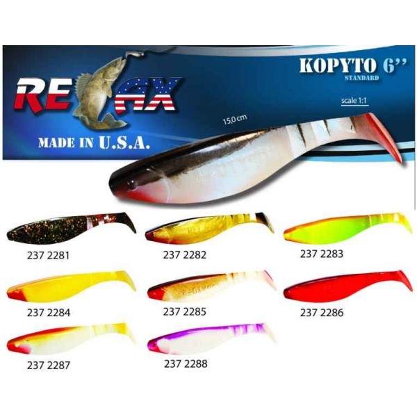 RELAX kopyto RK6 (15cm) cena 1ks/bal5ks farba 2287