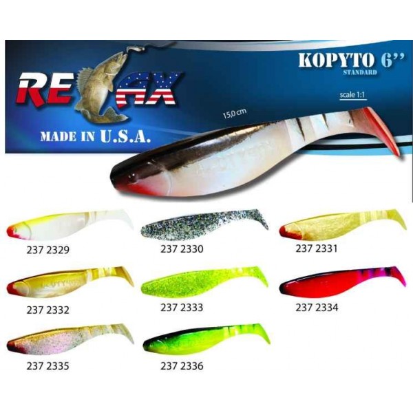 RELAX kopyto RK6 (15cm) cena 1ks/bal5ks farba 2332