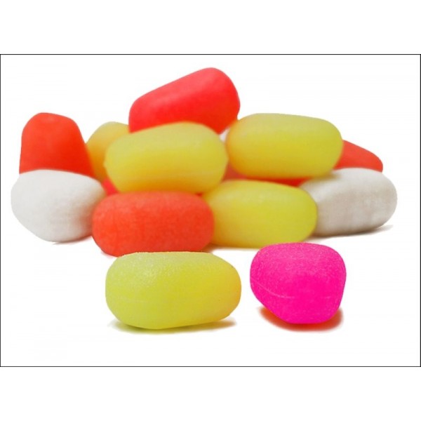 Umelá-kukurica M / plávajúca -10 ks - Tandem Baits Scopex, farba fluo orange, 9x10mm