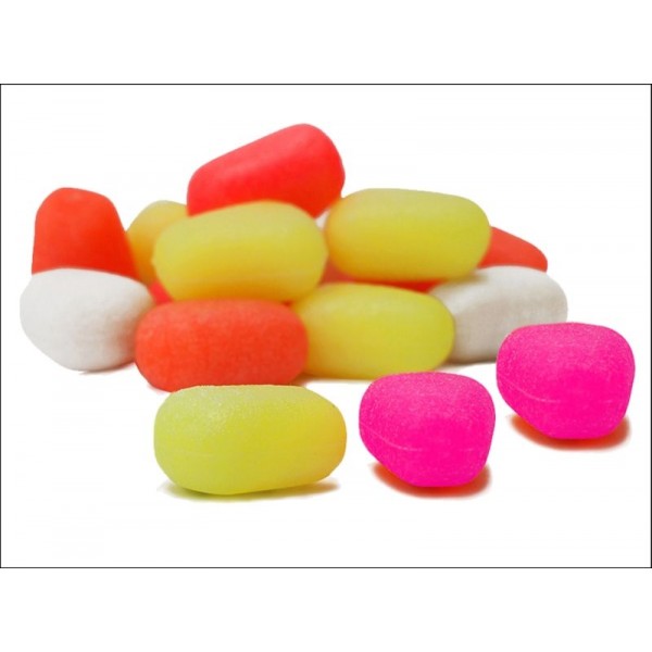 Umelá - kukurica L / plávajúca - 12 ks - Tandem Baits farba fluo orange, 10x13mm
