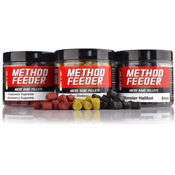 Method / Feeder - Micro Band Pellets - 8mm/120g Monster Halibut