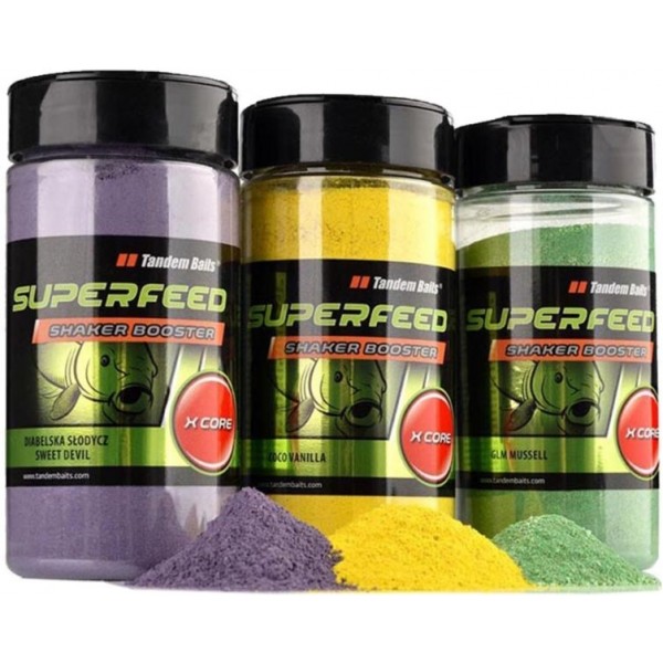 SuperFeed - X Core Shaker Booster - 200g Shrimp + Black Peper