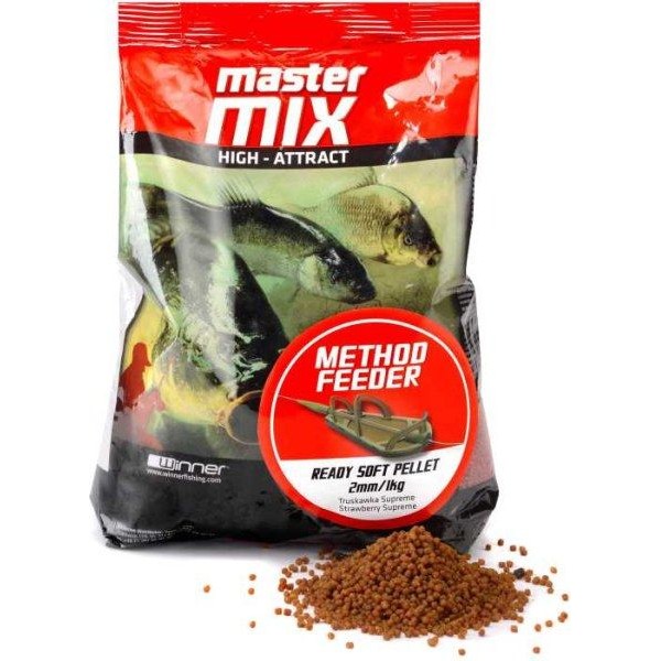 Method Feeder Ready Soft Pellet 2mm/1kg mäkké pelety Sweet Coconut/Sladký kokos