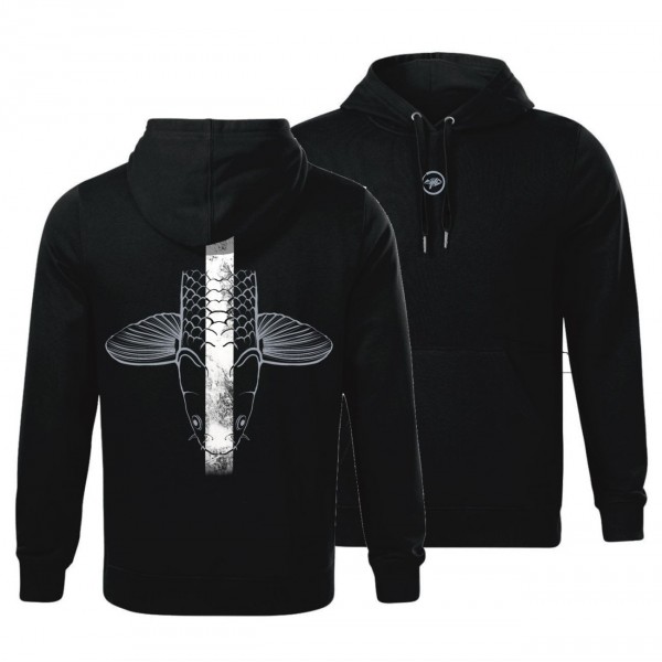 Giants Fishing Mikina pánska čierna Šupináč hlava|vel. L