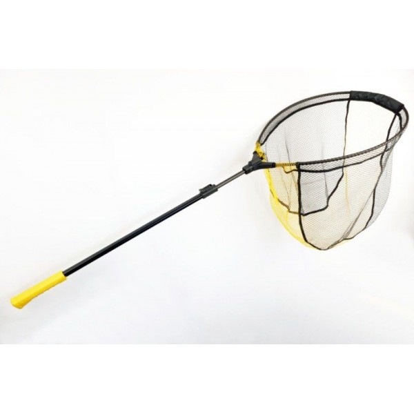 Prívlačový teleskopický SPORTEX podberák s pogumovanou sieťkou 60x50cm