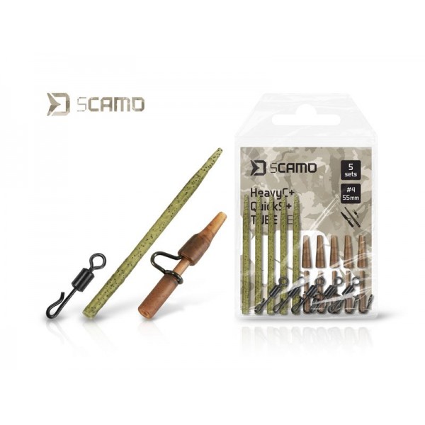 Set Delphin sCAMO HeavyC + QuickS + Tube / 5 setov