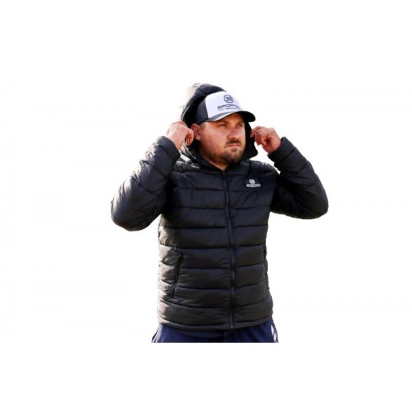 SPORTEX bunda čierna s logom Veľkosť: XL