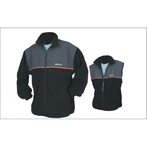 Albastar - fleece bunda / vesta - 2 v 1 veľkosť XL