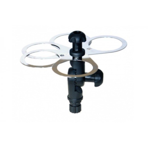 Skladací nehrdzavejúci držiak pohárov 3x60ml 3x500ml