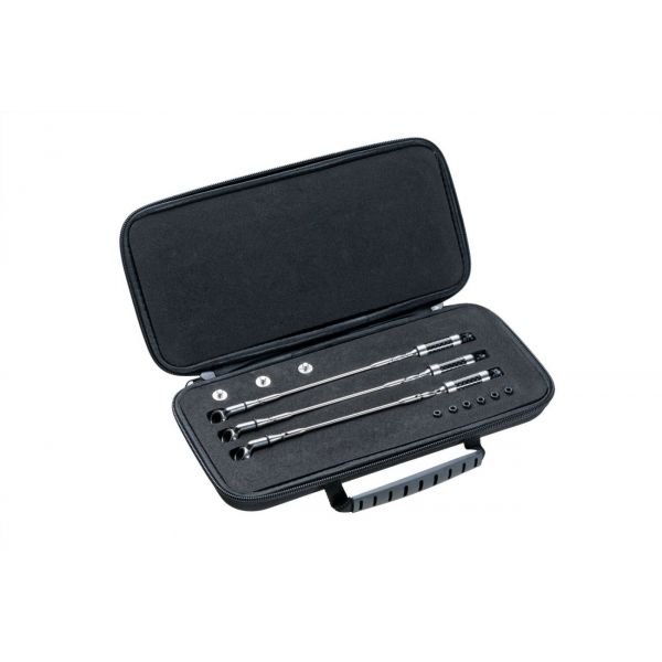 Swing arm MCX Stainless - Carbon set (3pcs)