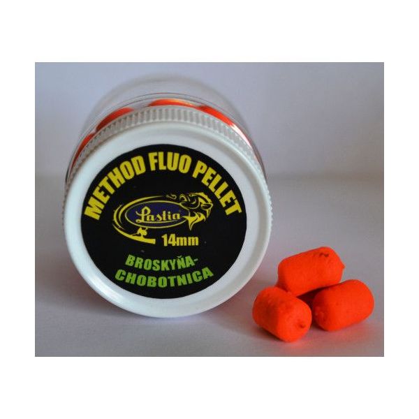METHOD FLUO PELLET 14mm Broskyna Chobotnica